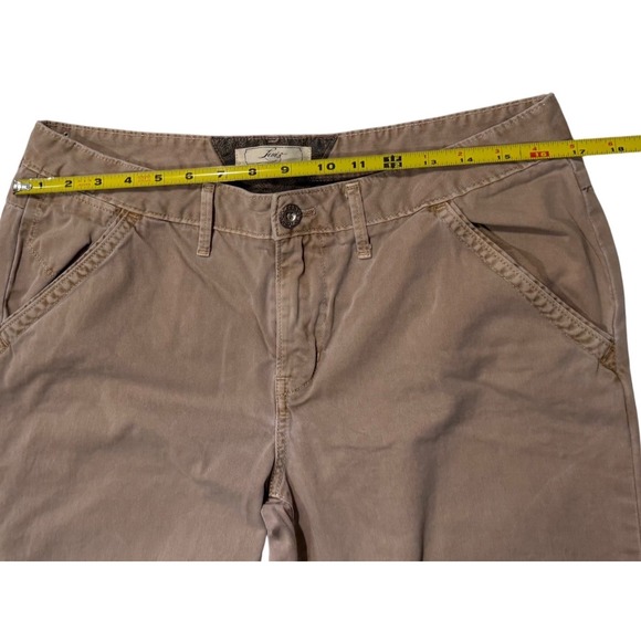 Vintage 90's Levi's Men's Khaki Chinos Straight Leg Casual Pants - 10M or‎ 34x30 - Picture 9 of 10